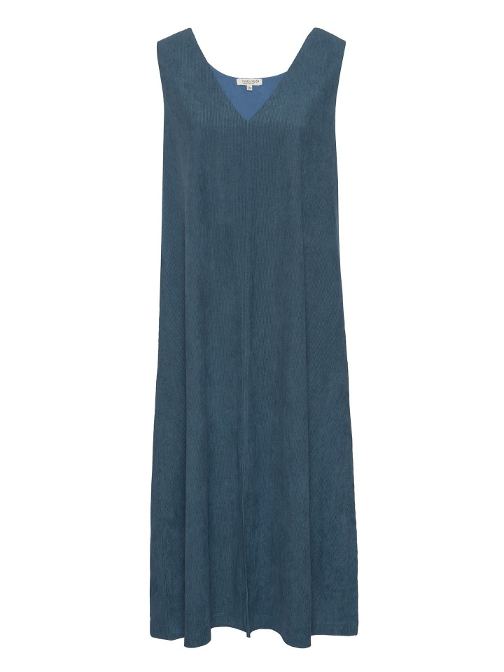 Vestido Midi Em Bombazine