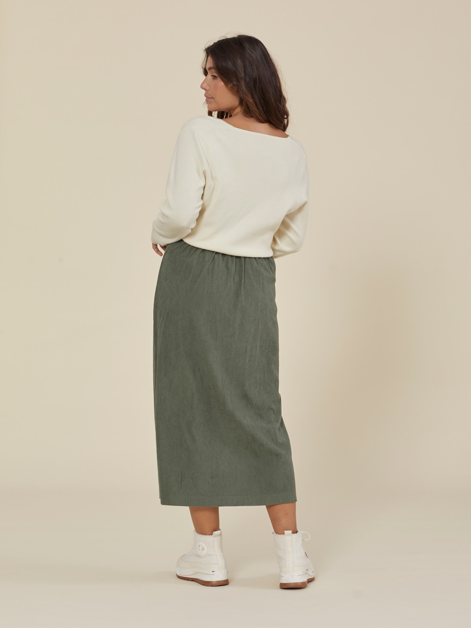 Saia Comprida Bombazine Verde