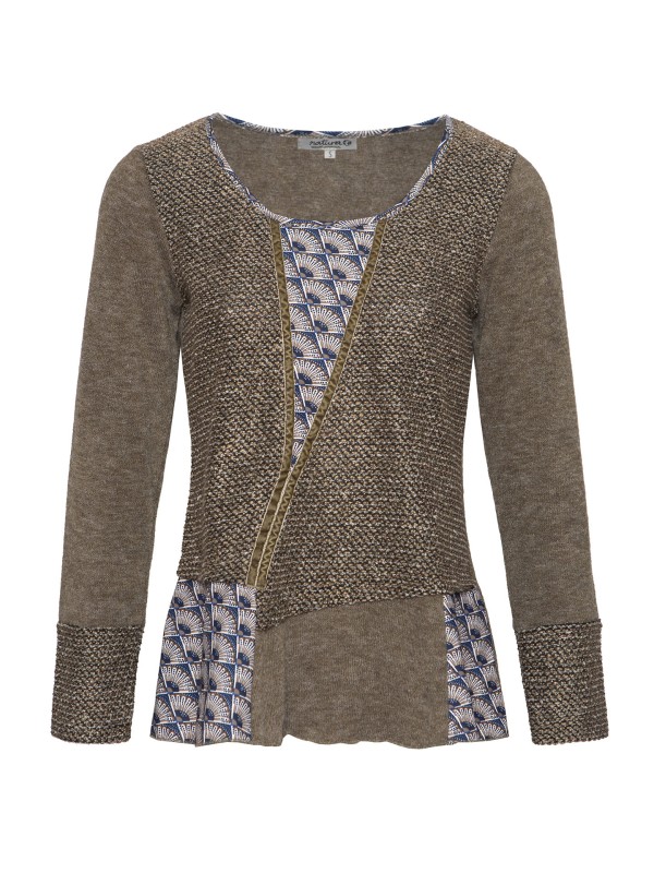 Blusa Patchwork Verde