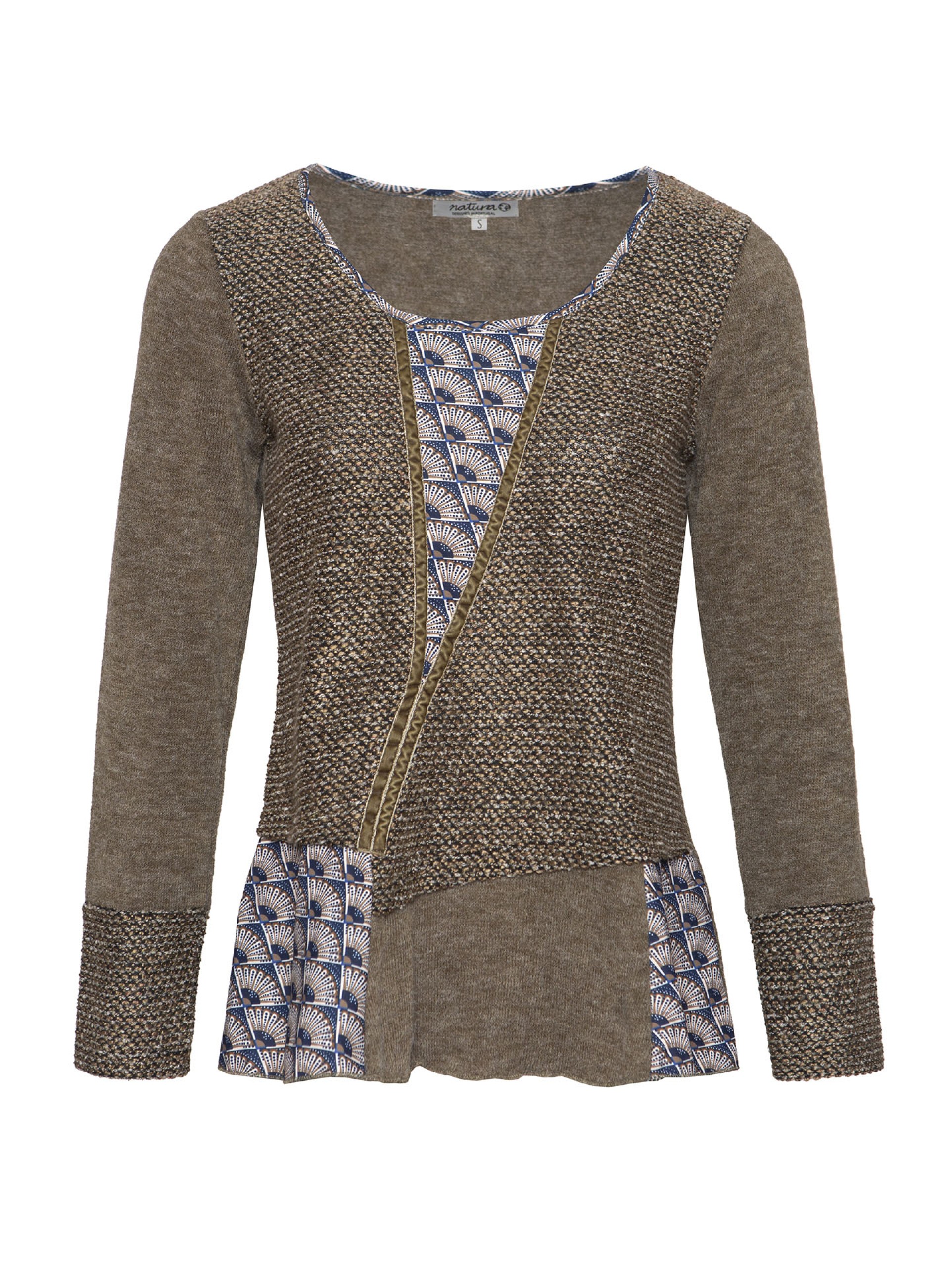 Blusa Patchwork Verde