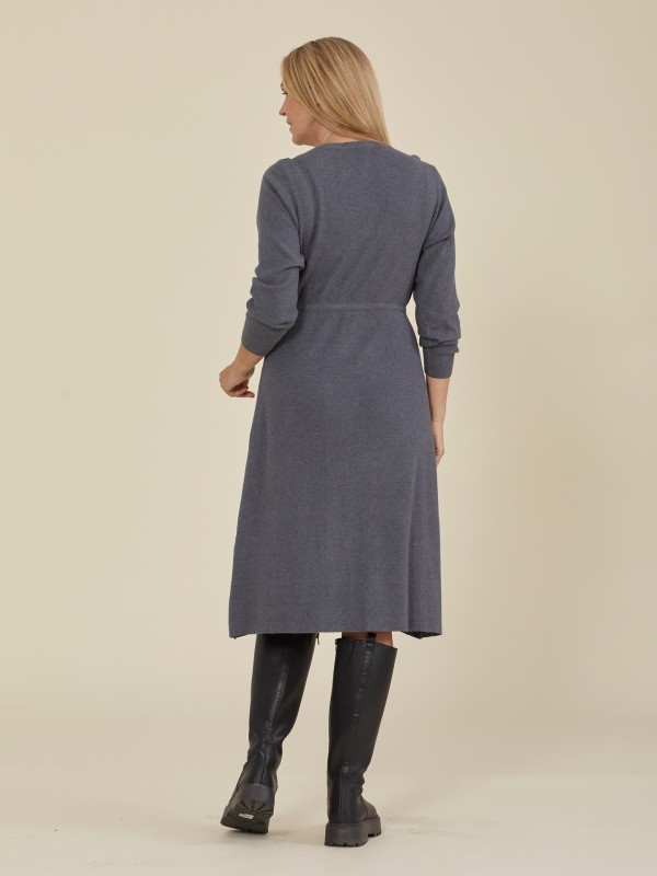 Vestido De Malha Comfy