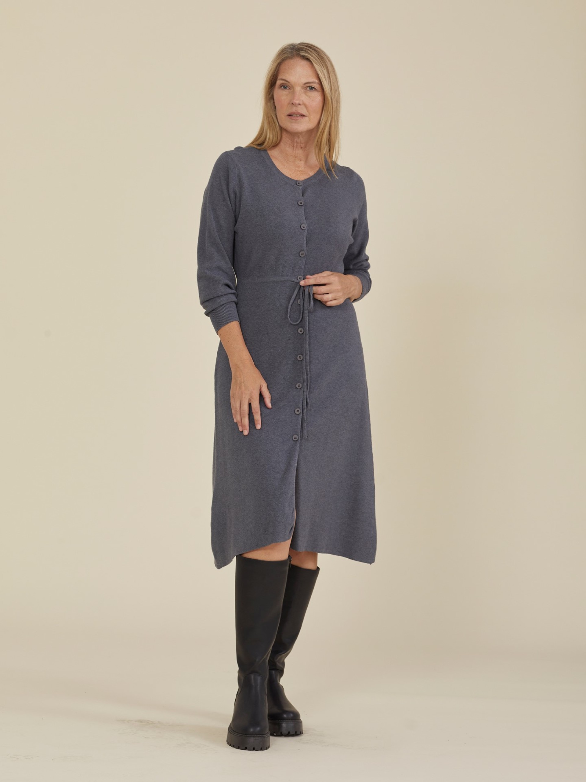 Vestido De Malha Comfy