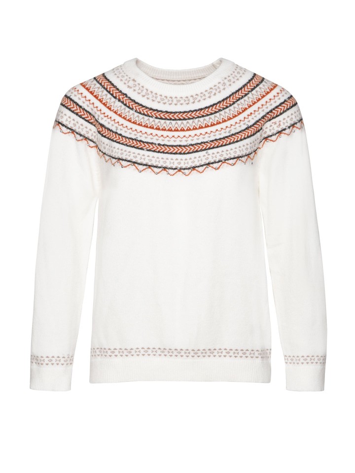 Camisola De Malha Com Padrao