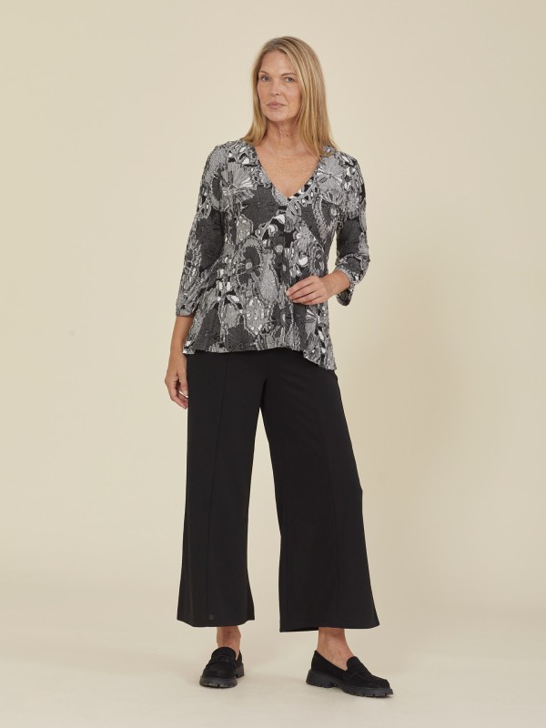 Blusa De Malha Cinza