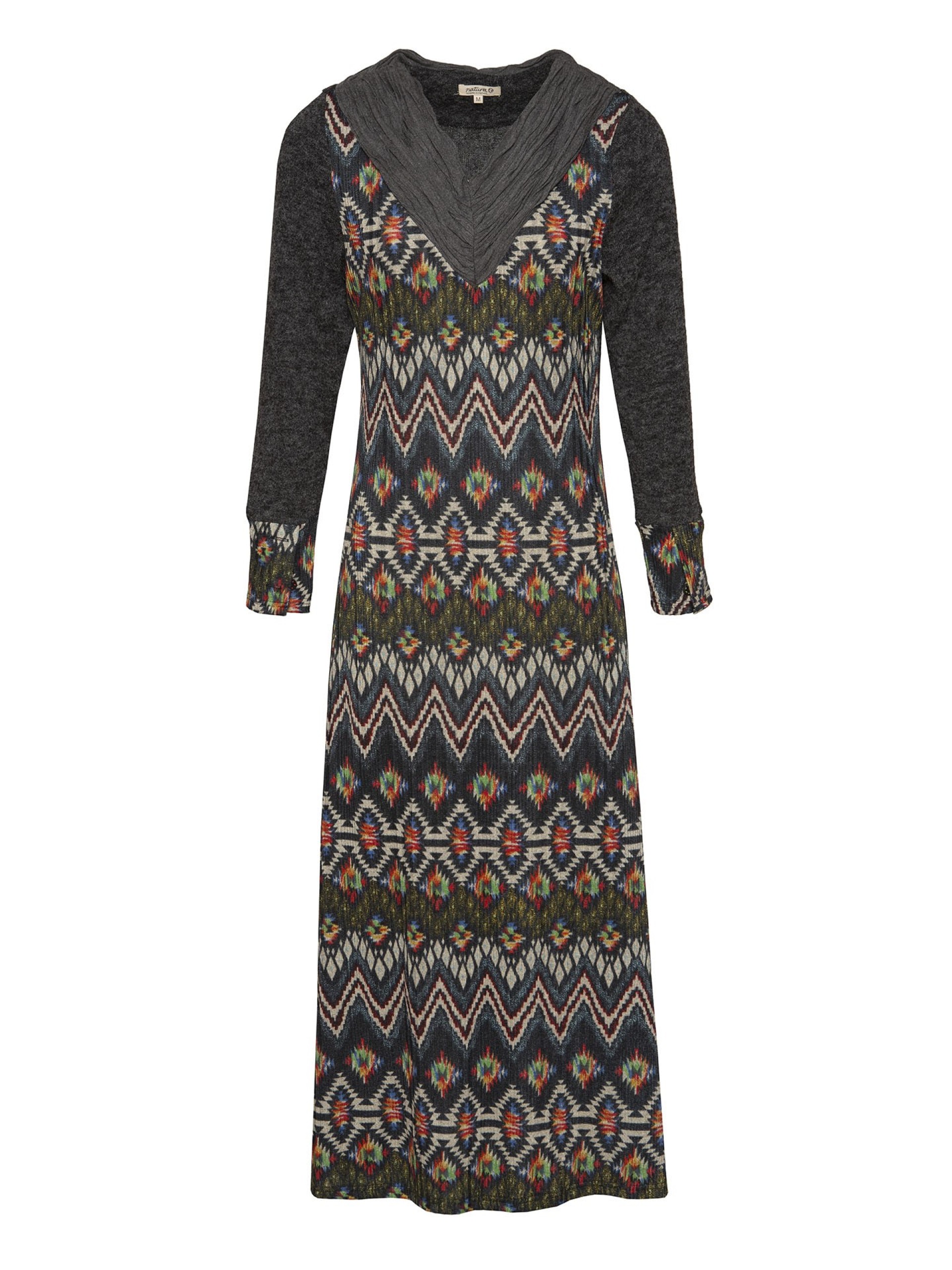 Vestido Comprido ZigZag