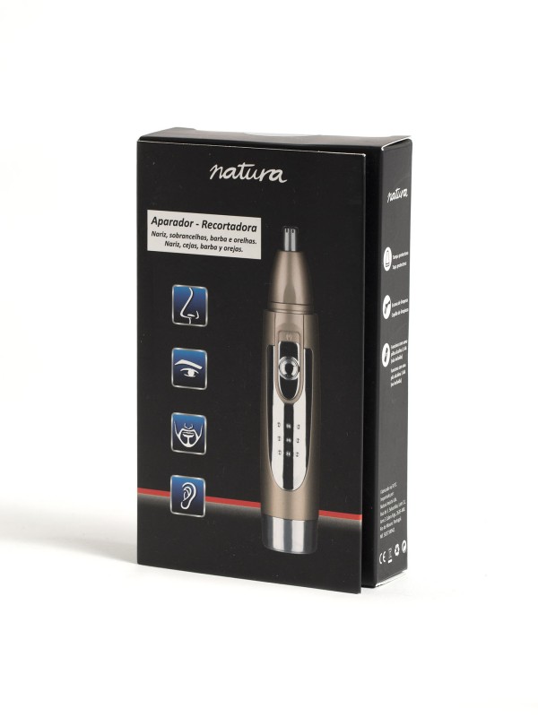 Maquina de cortar pelos do nariz e das orelhas