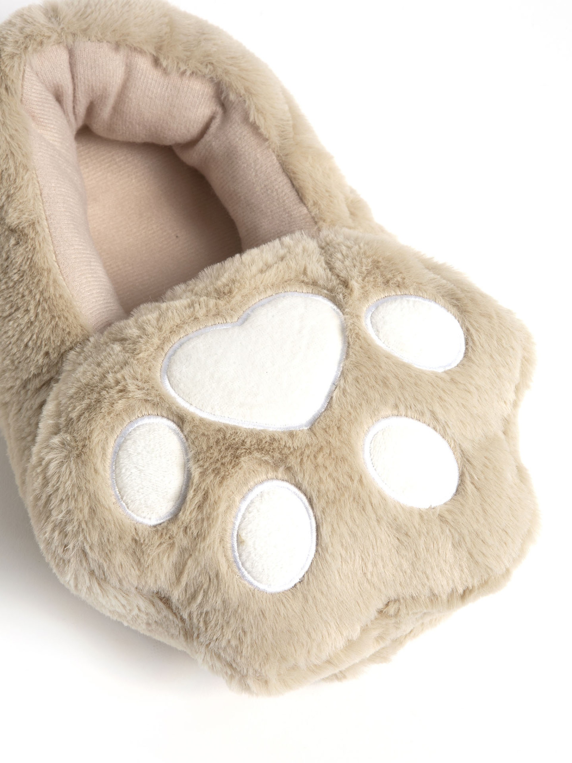 Pantufa Pata De Gato Beije