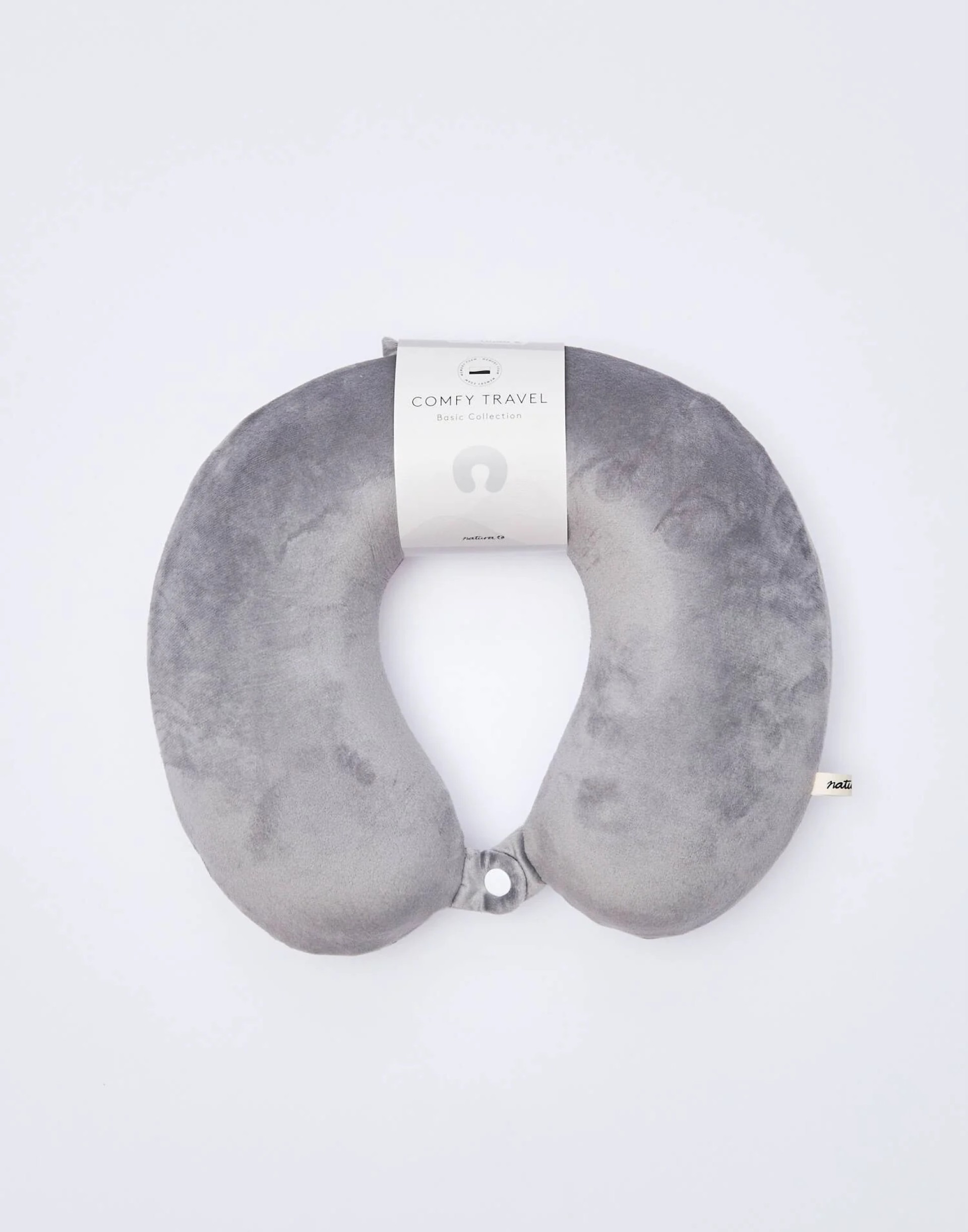 Almofada cervical em veludo