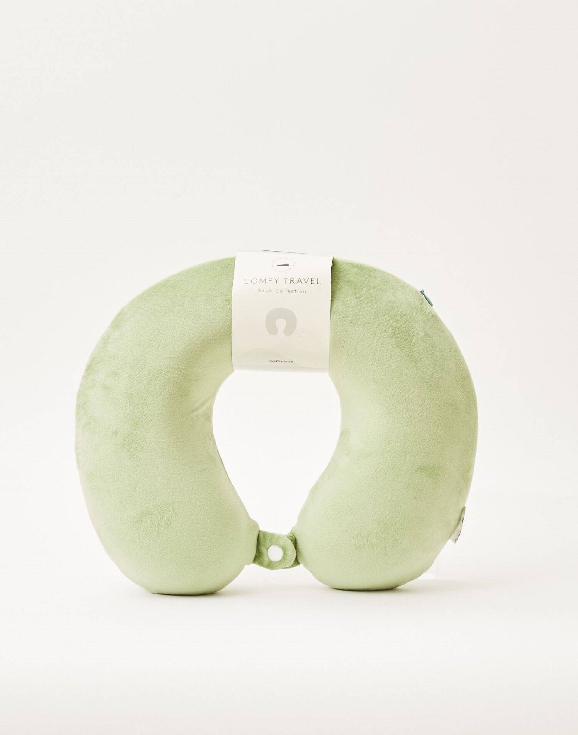 Almofada cervical em veludo