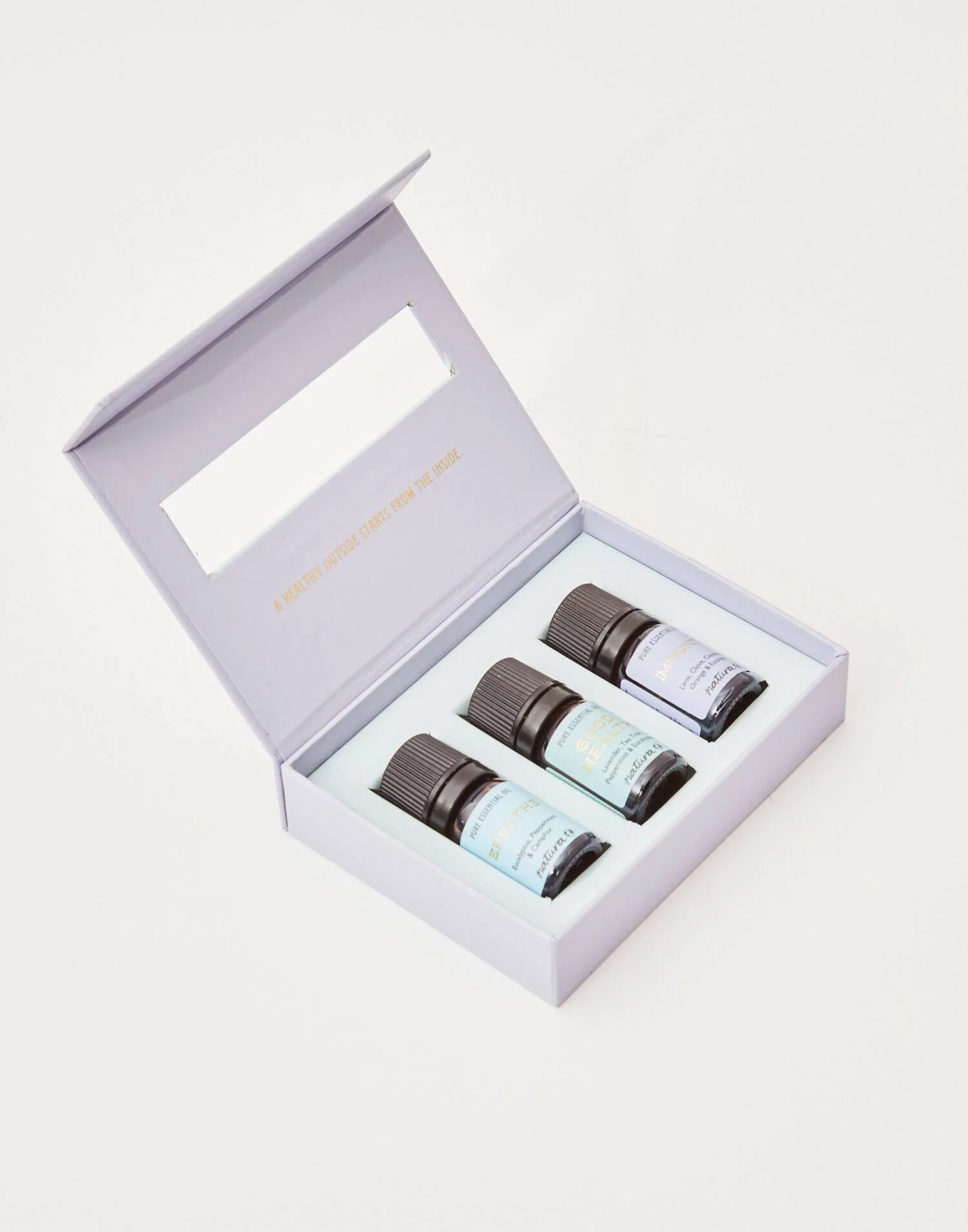 Conjunto de 3 oleos essenciais Bem Estar