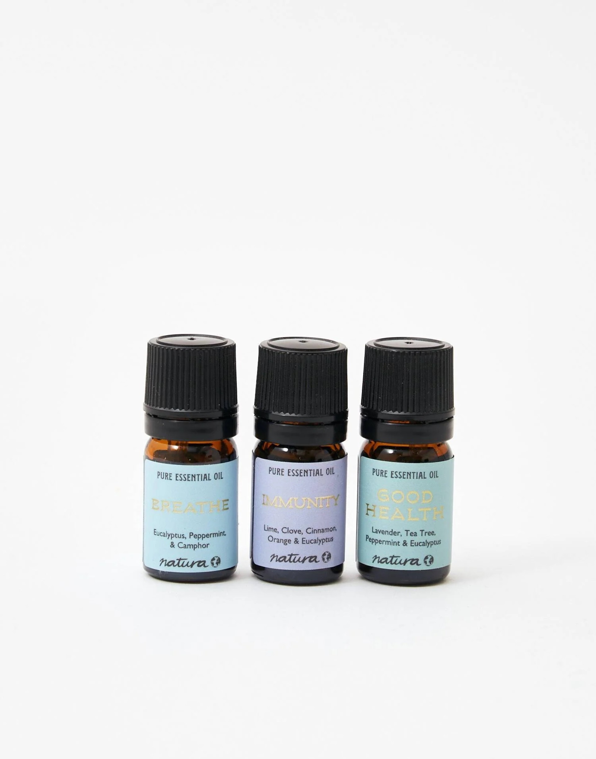 Conjunto de 3 oleos essenciais Bem Estar