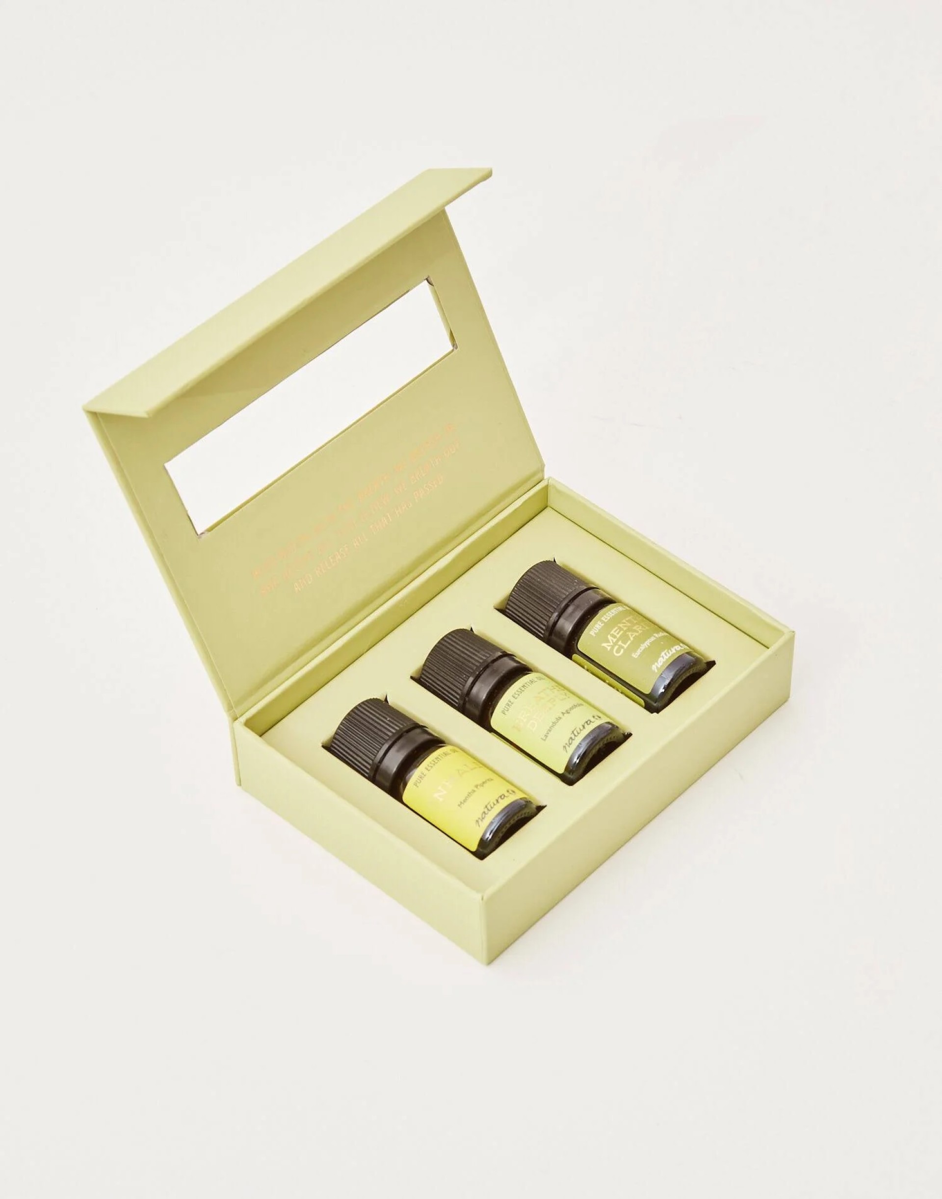 Conjunto de 3 oleos essenciais Meditacao