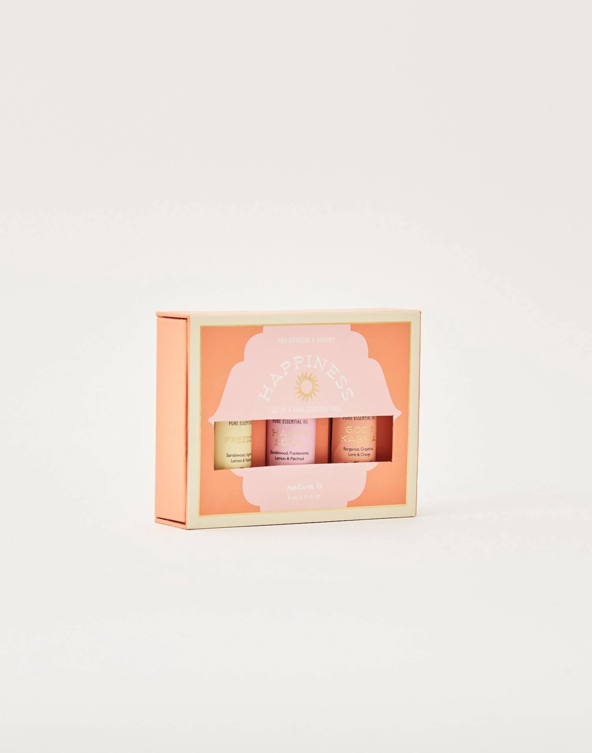 Conjunto de 3 oleos essenciais Felicidade