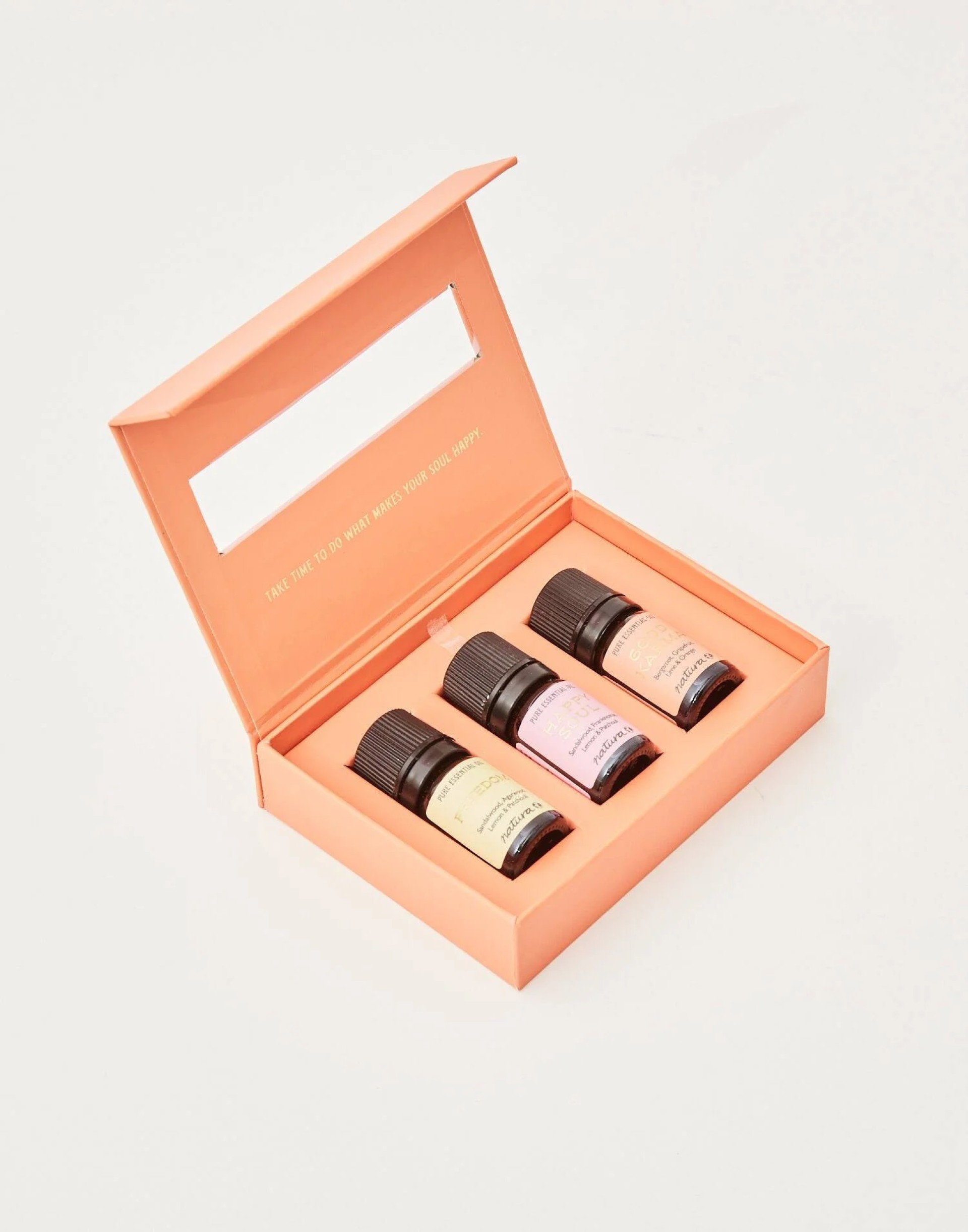 Conjunto de 3 oleos essenciais Felicidade