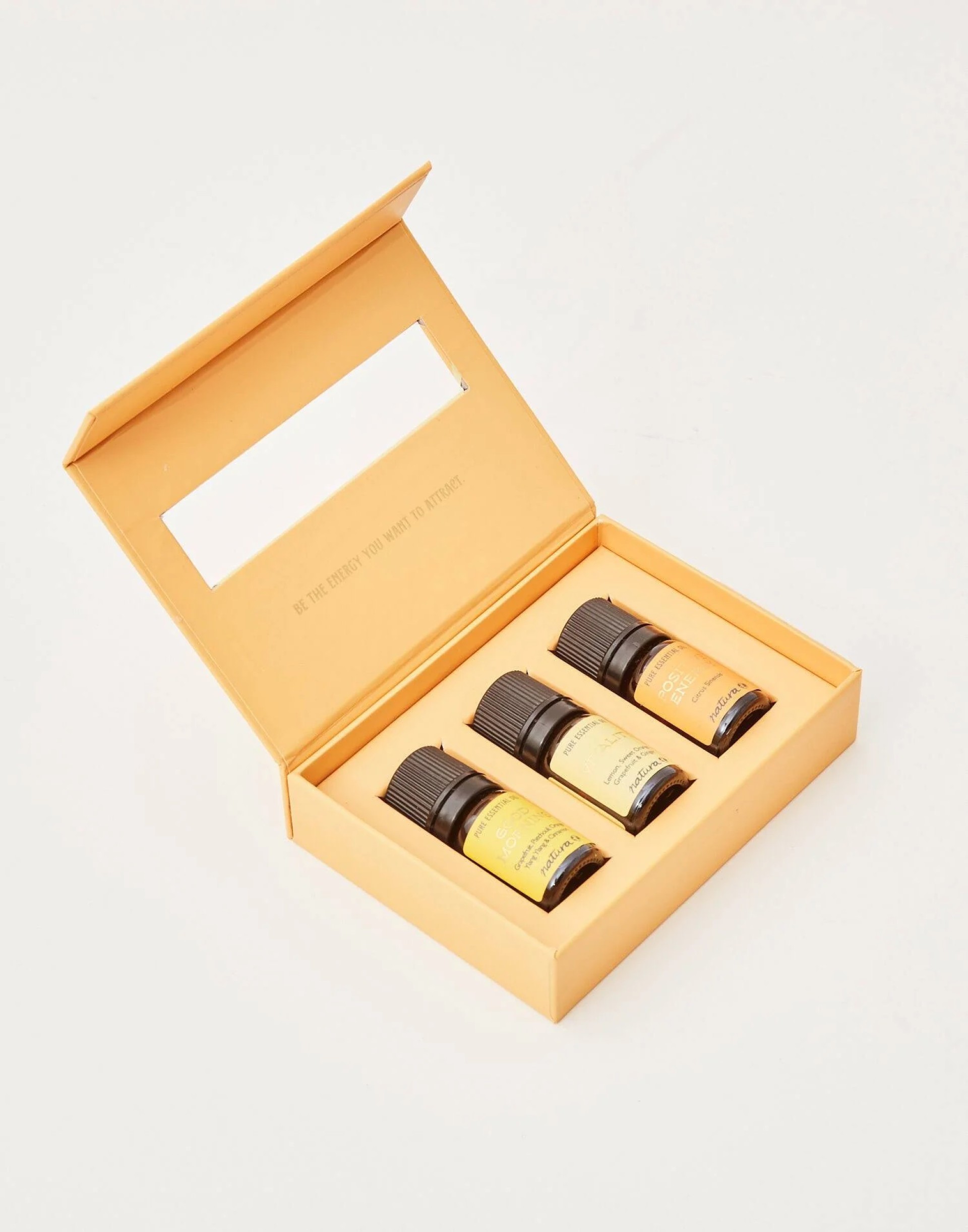 Conjunto de 3 oleos essenciais Energia