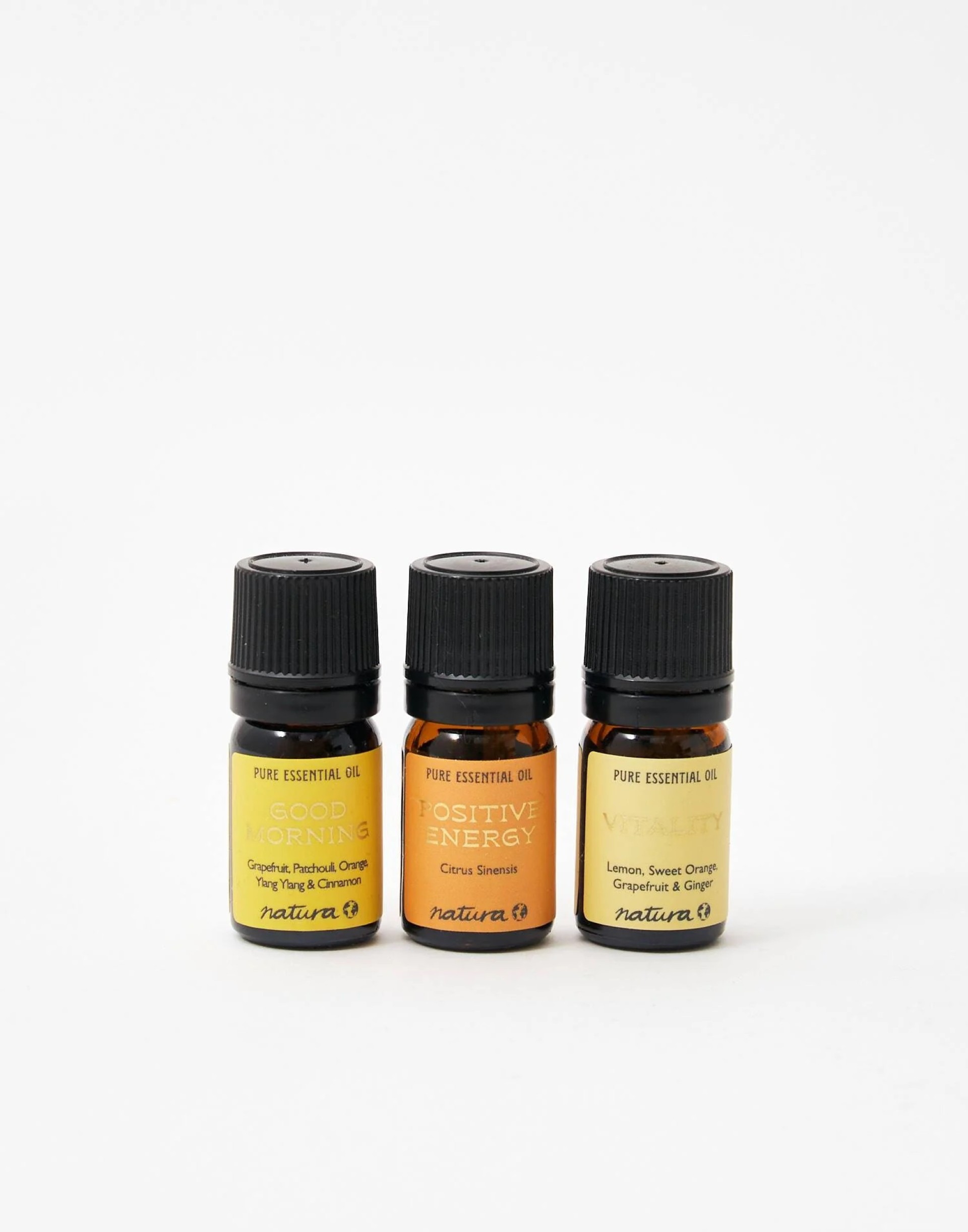 Conjunto de 3 oleos essenciais Energia