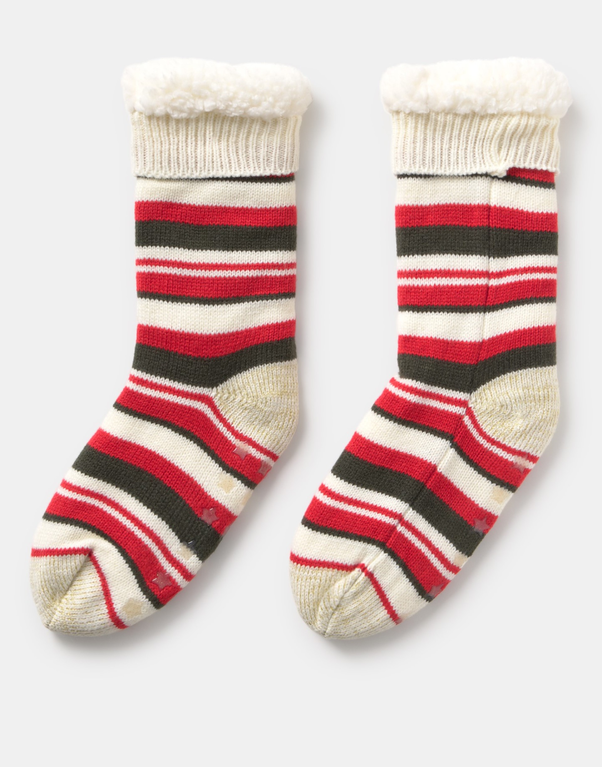 Meia tricot de Natal