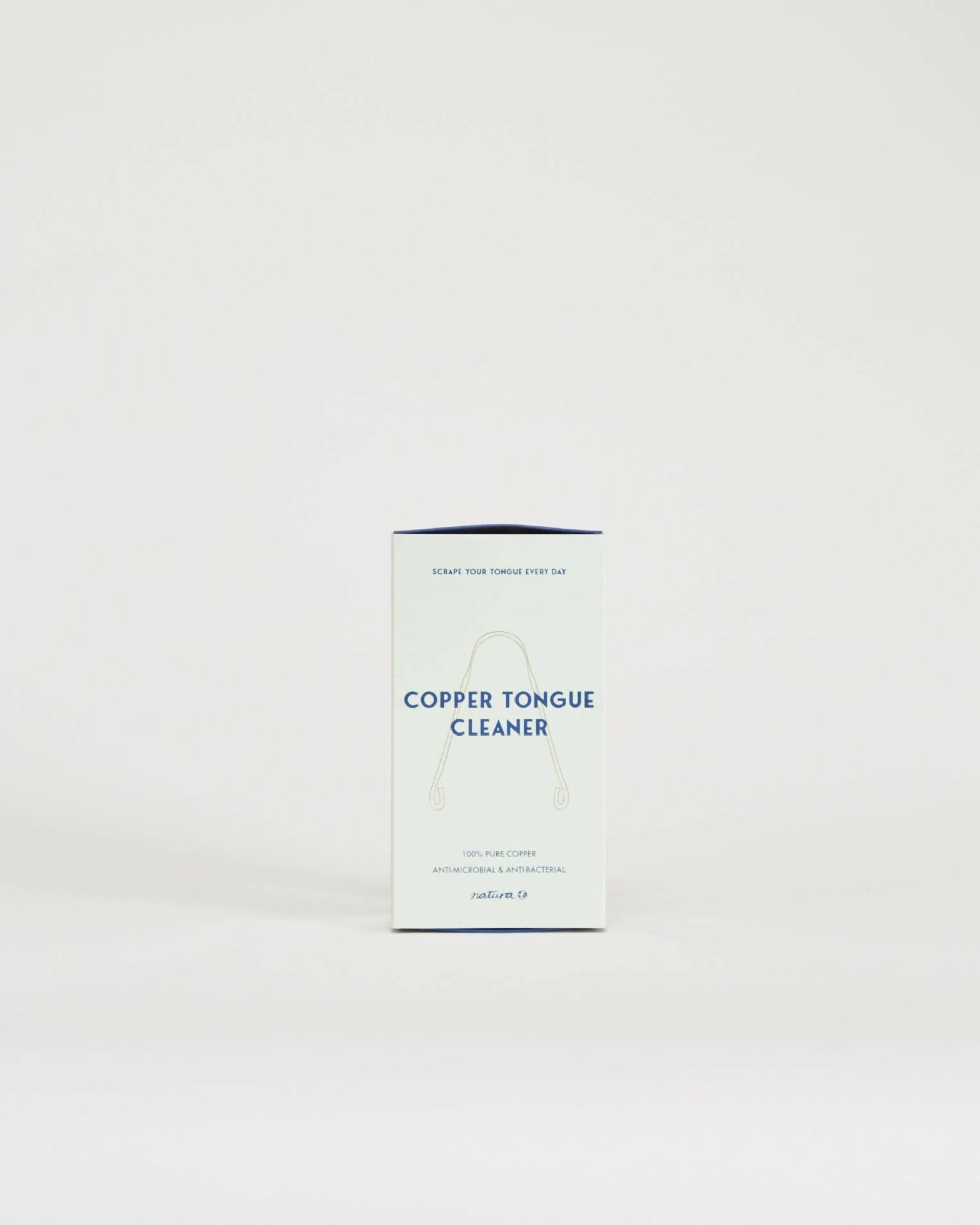 Limpador de lingua em cobre