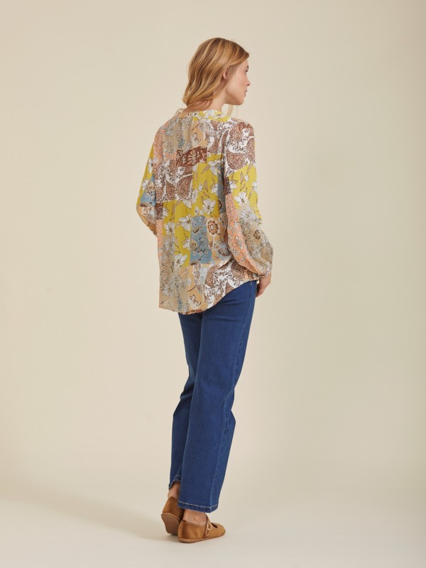 Blusa Patchwork Blusa Patchwork