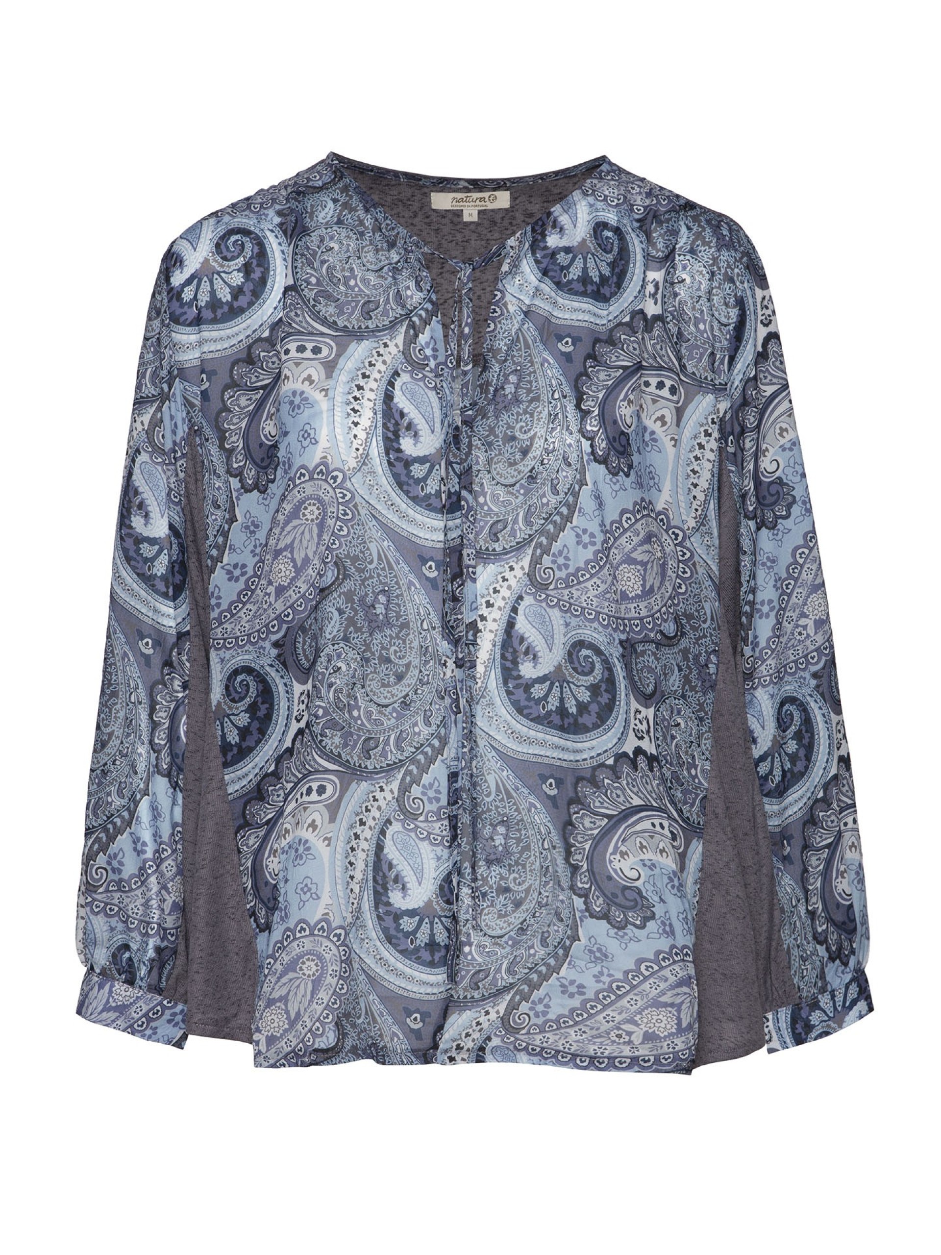 Blusa Malha Com Estampado