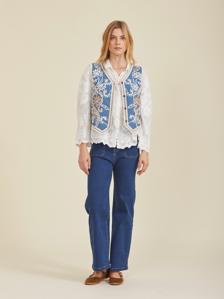 Colete Denim