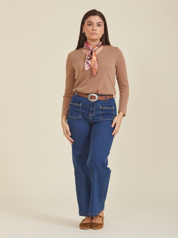 Blusa Malha Solida Blusa Malha Solida