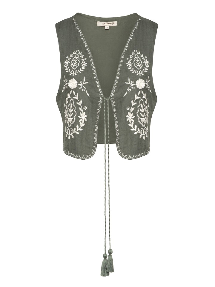 Vestido Comprido Com Colete