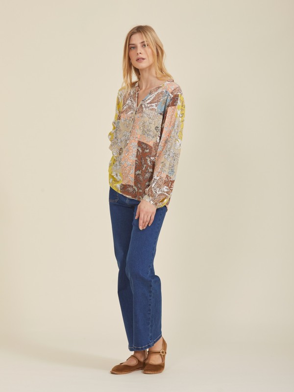 Blusa Patchwork Blusa Patchwork