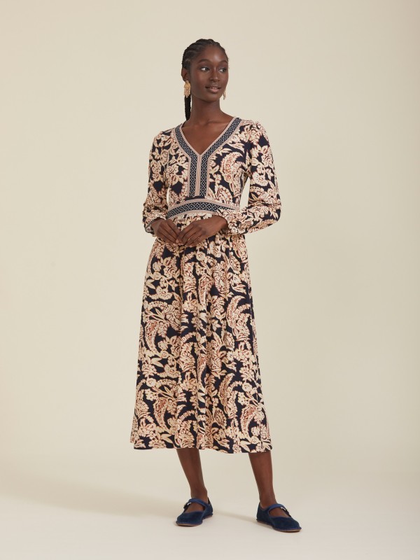 Vestido Midi Placement Vestido Midi Placement