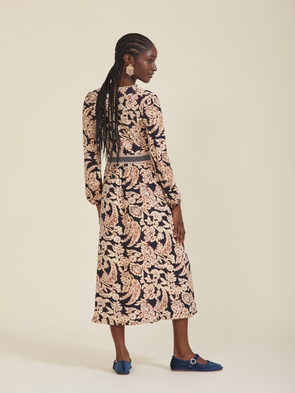 Vestido Midi Placement Vestido Midi Placement