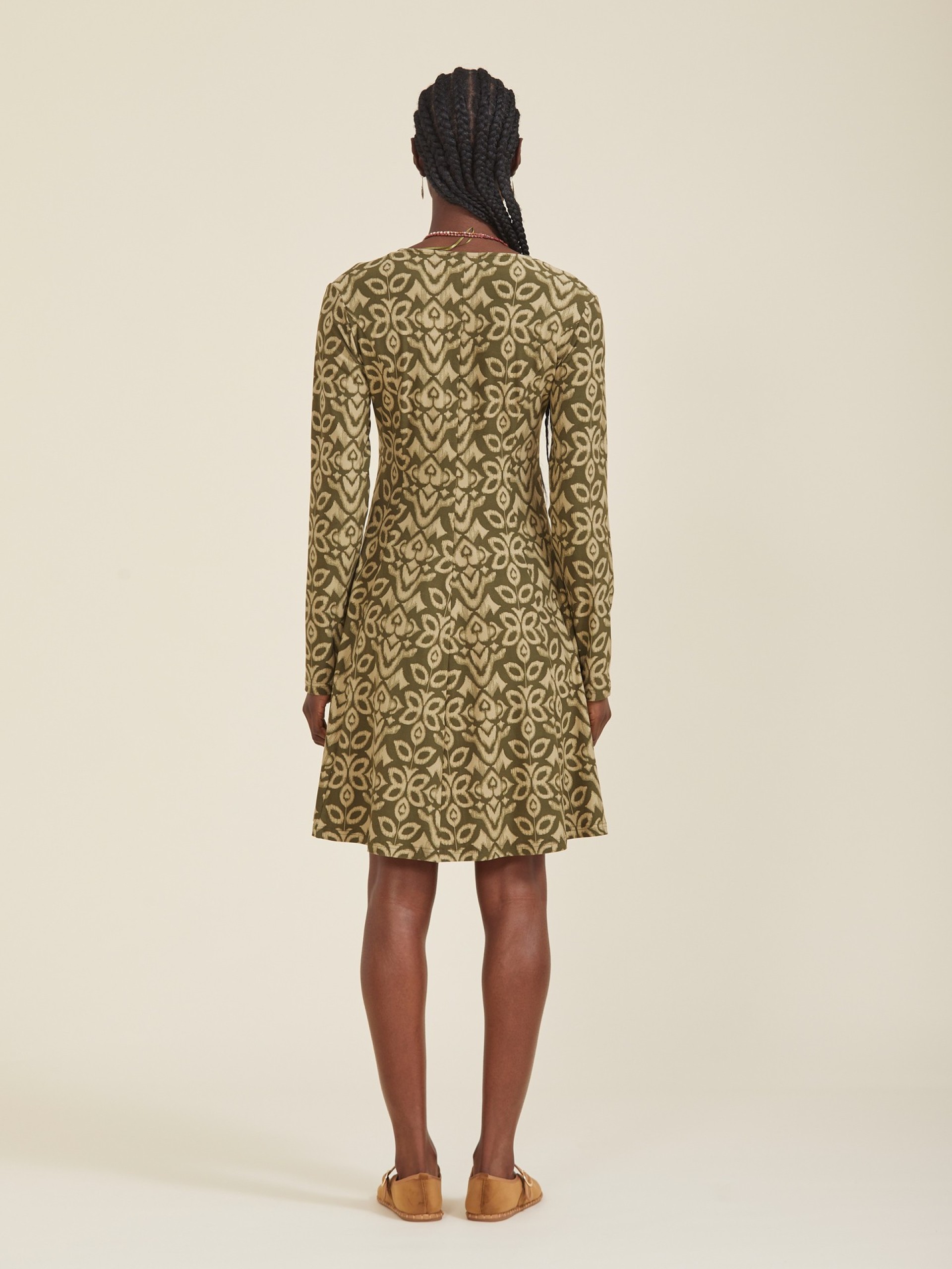 Vestido Curto Estampado