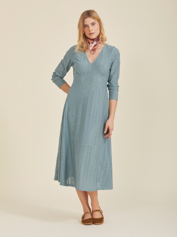 Vestido Midi Bordado Ingles Vestido Midi Bordado Ingles