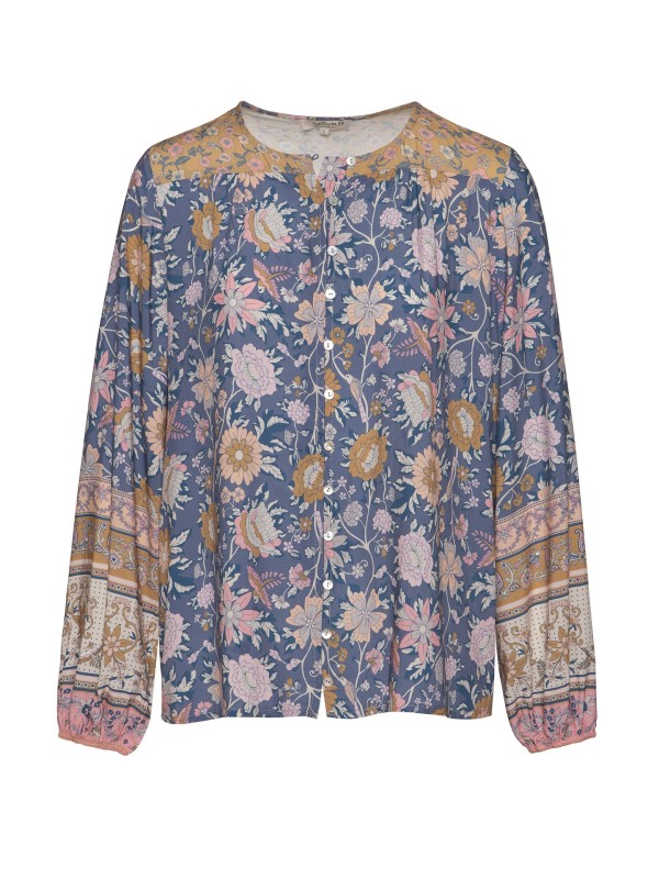 Blusa Placement Azul Blusa Placement Azul