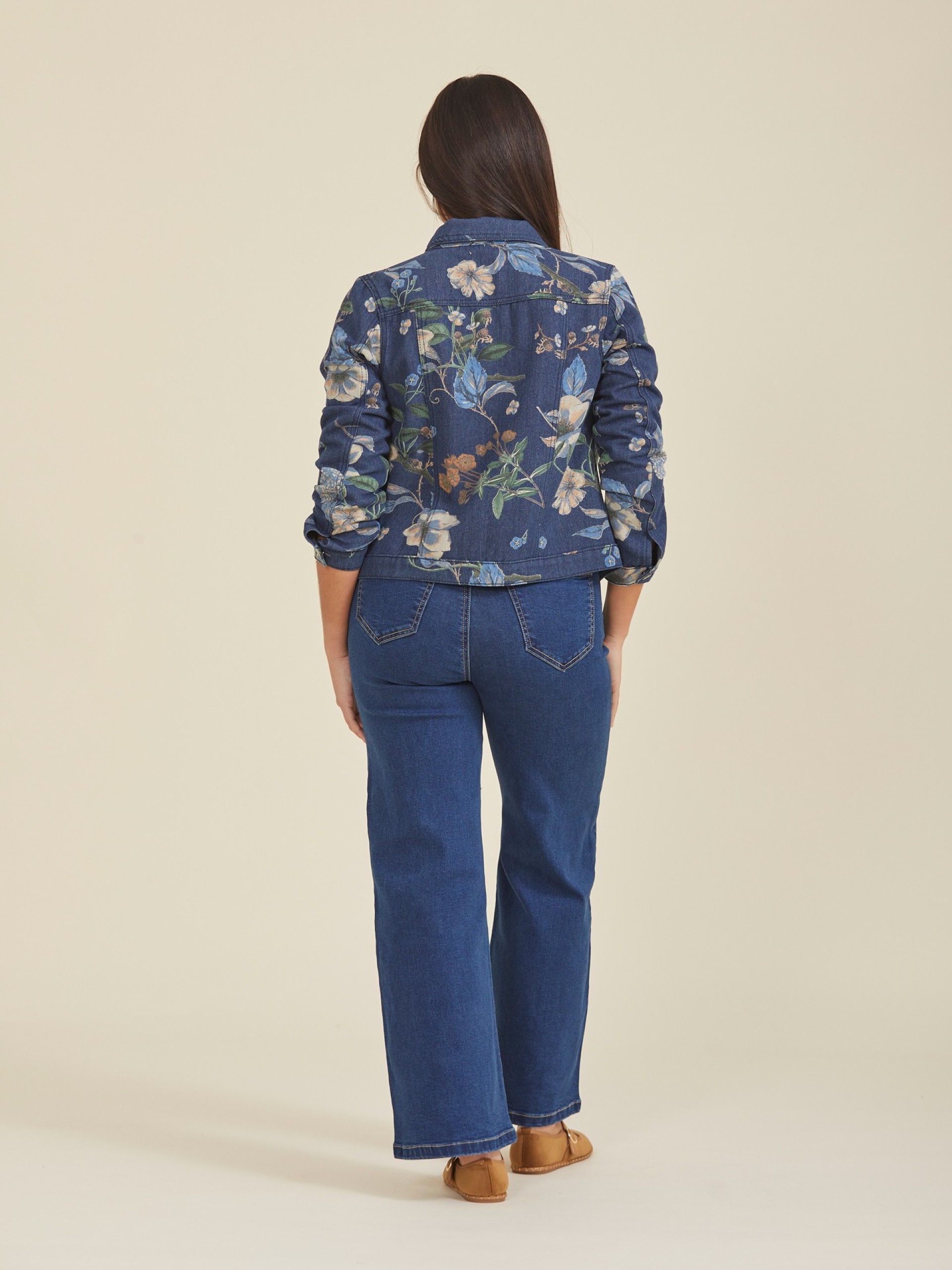 Blusao De Ganga Estampado