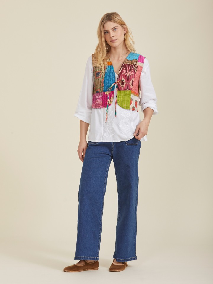 Colete Patchwork