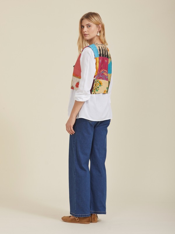 Colete Patchwork Colete Patchwork