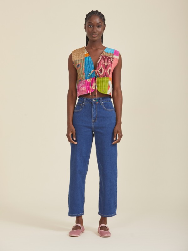 Colete Patchwork Colete Patchwork