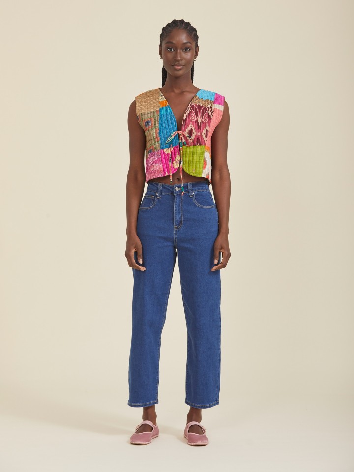 Colete Patchwork