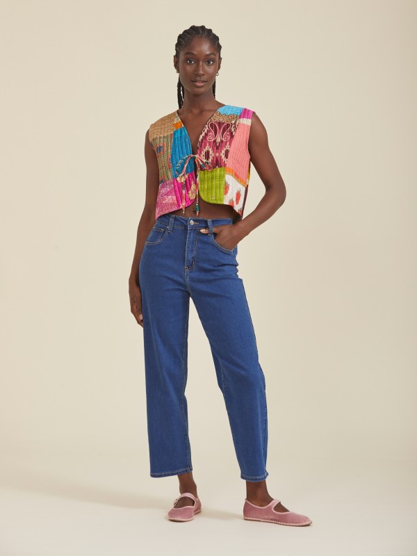 Colete Patchwork Colete Patchwork