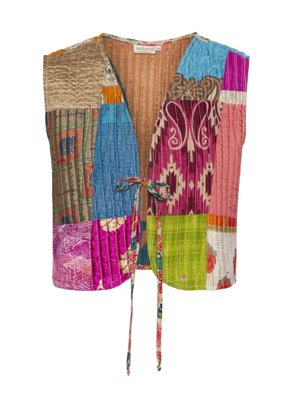 Colete Patchwork Colete Patchwork