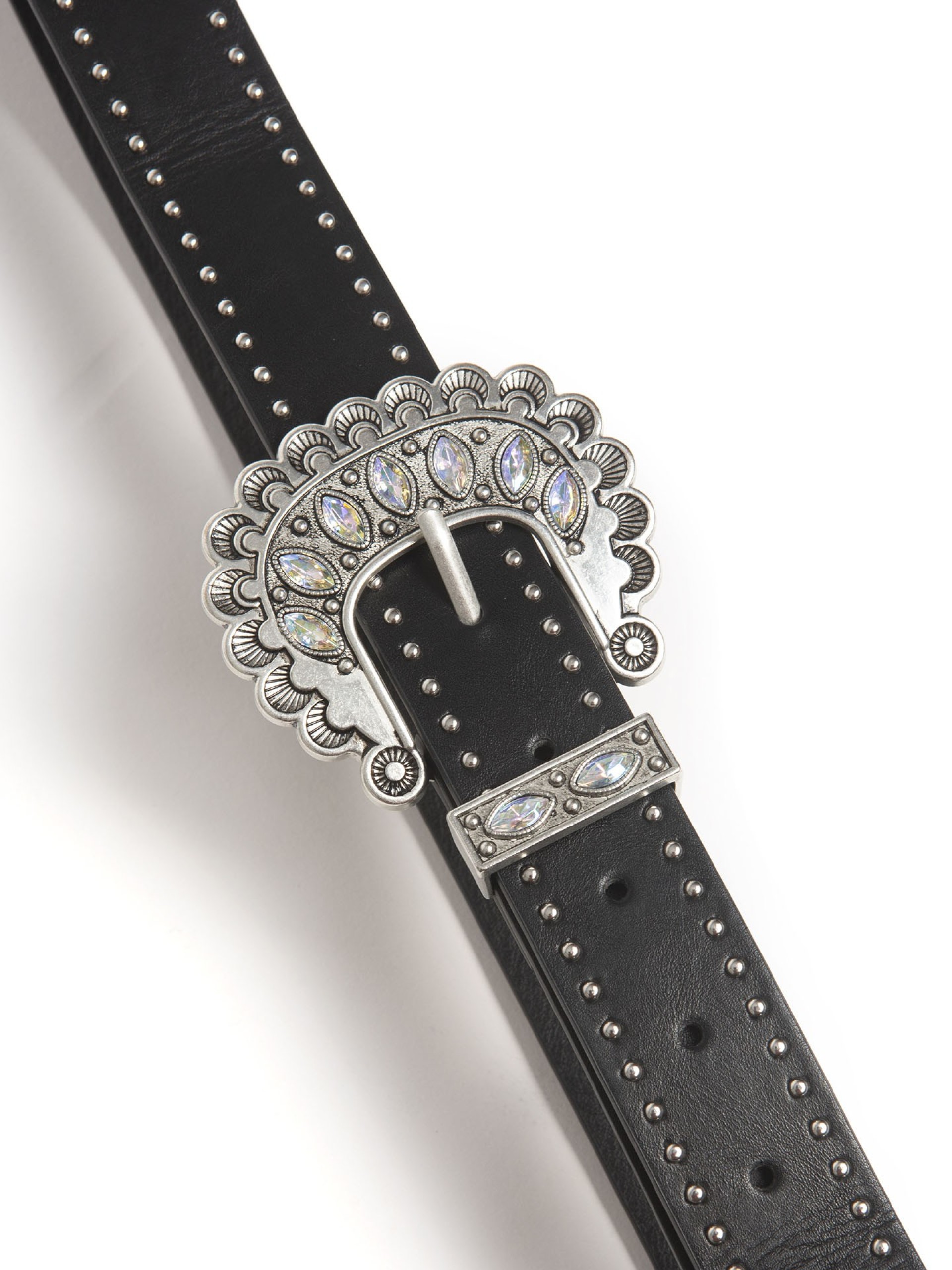 Cinto Com Fivela Metalica