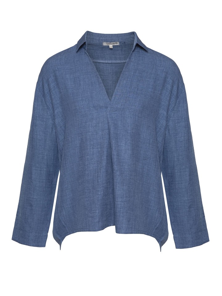 Blusa Solida Azul