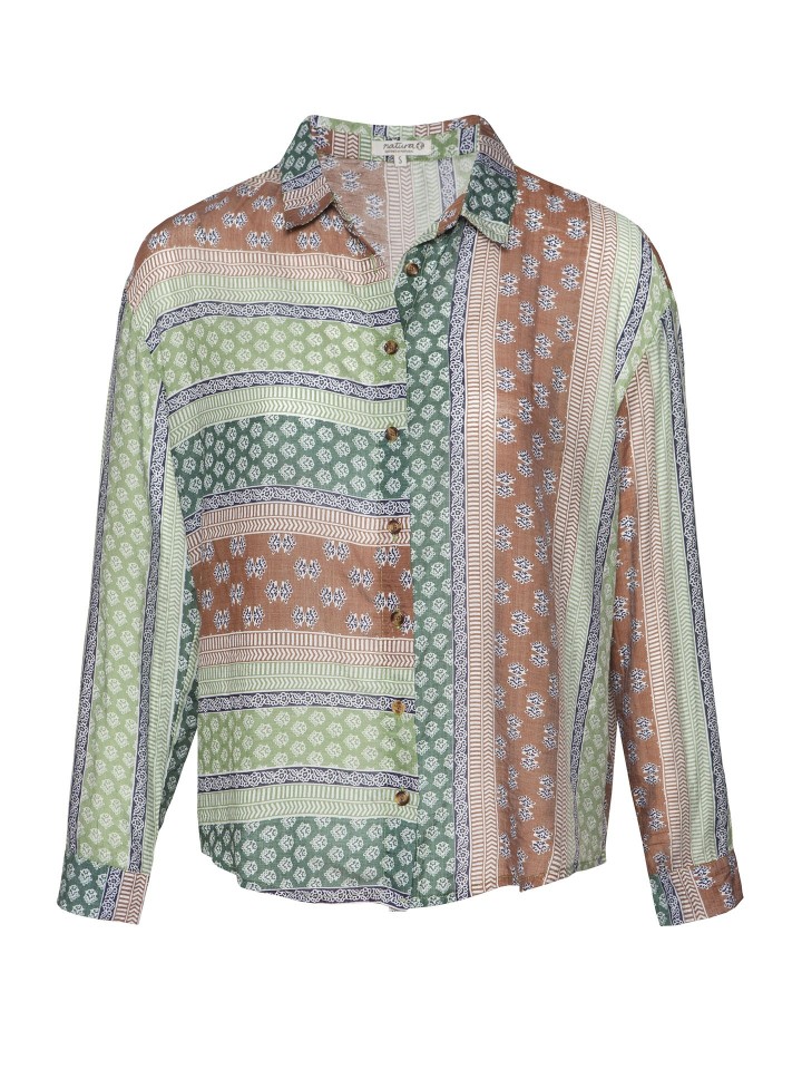 Camisa Riscas Verdes