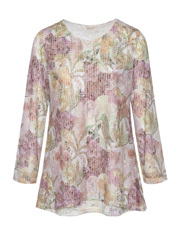 Blusa Dupla Estampada Blusa Dupla Estampada