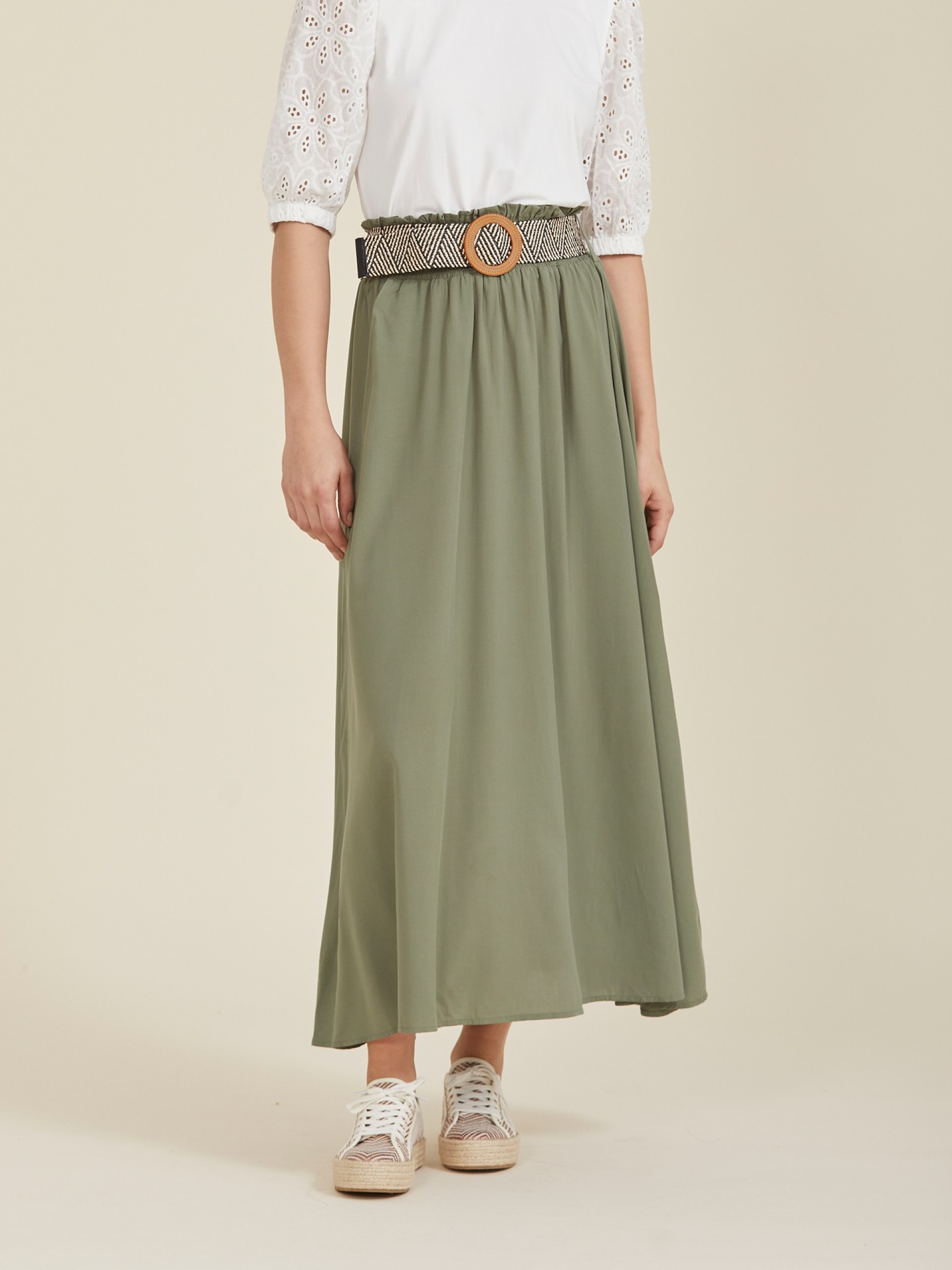 Saia Comprida Solida