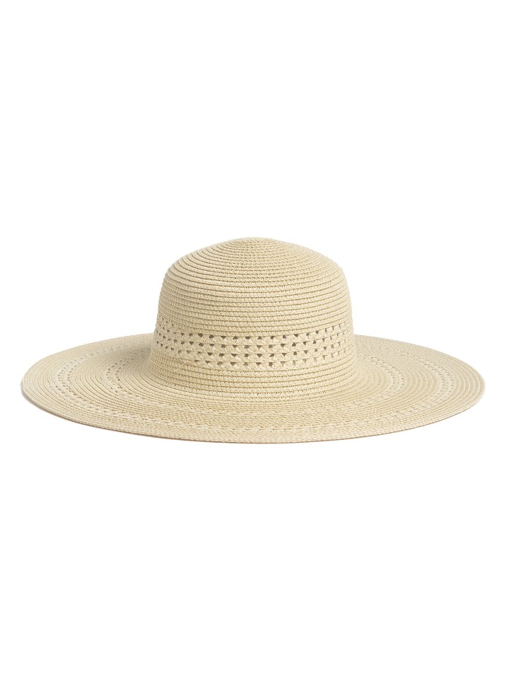 Chapeu De Aba Larga Entrancado