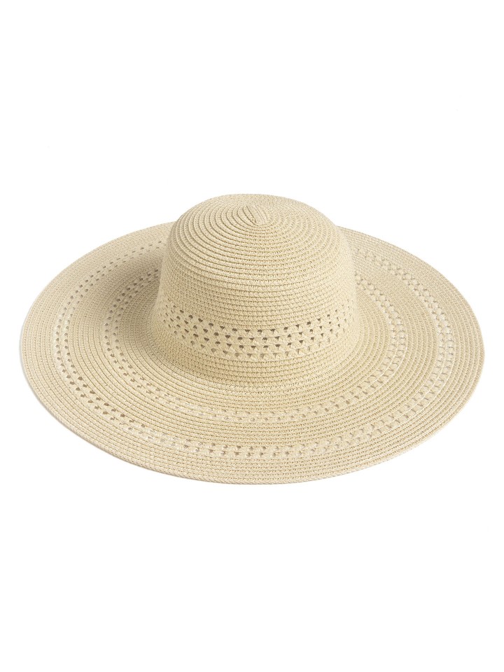 Chapeu De Aba Larga Entrancado