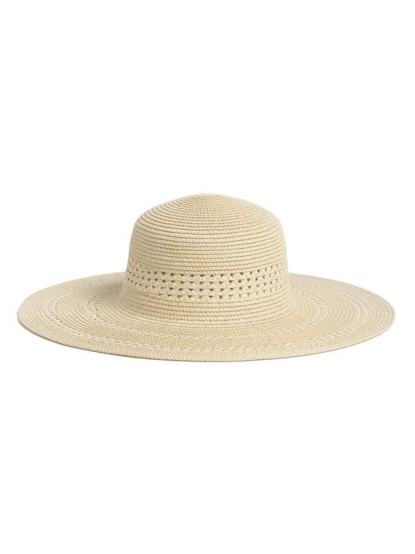 Chapeu De Aba Larga Entrancado