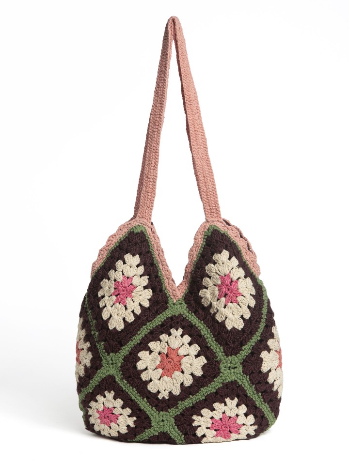 Mala Em Efeito Crochet