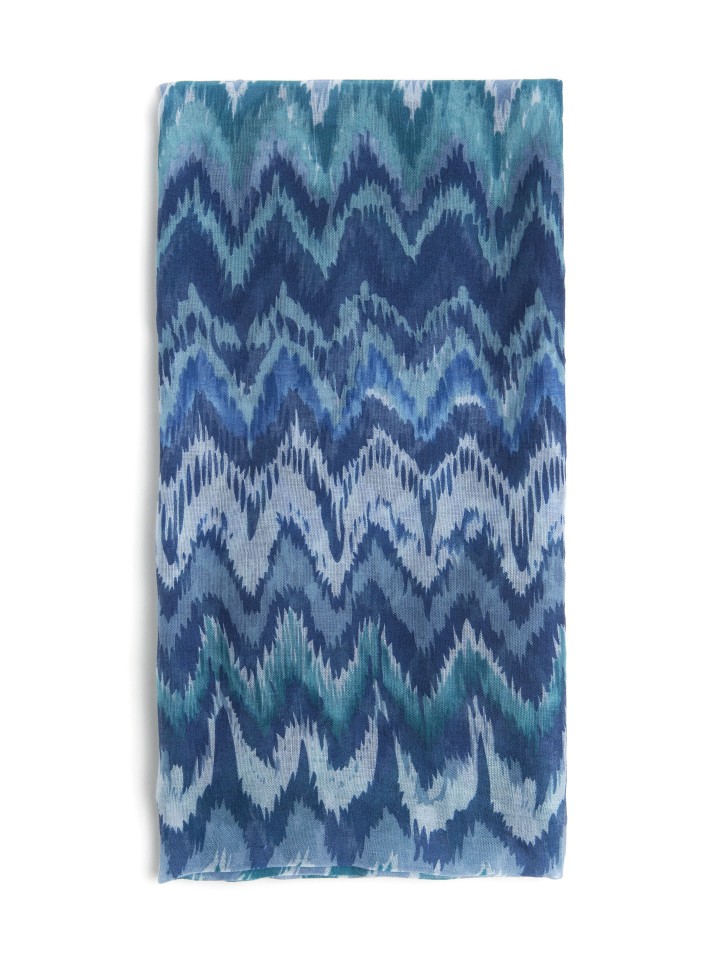 Echarpe Estampado Geometrico